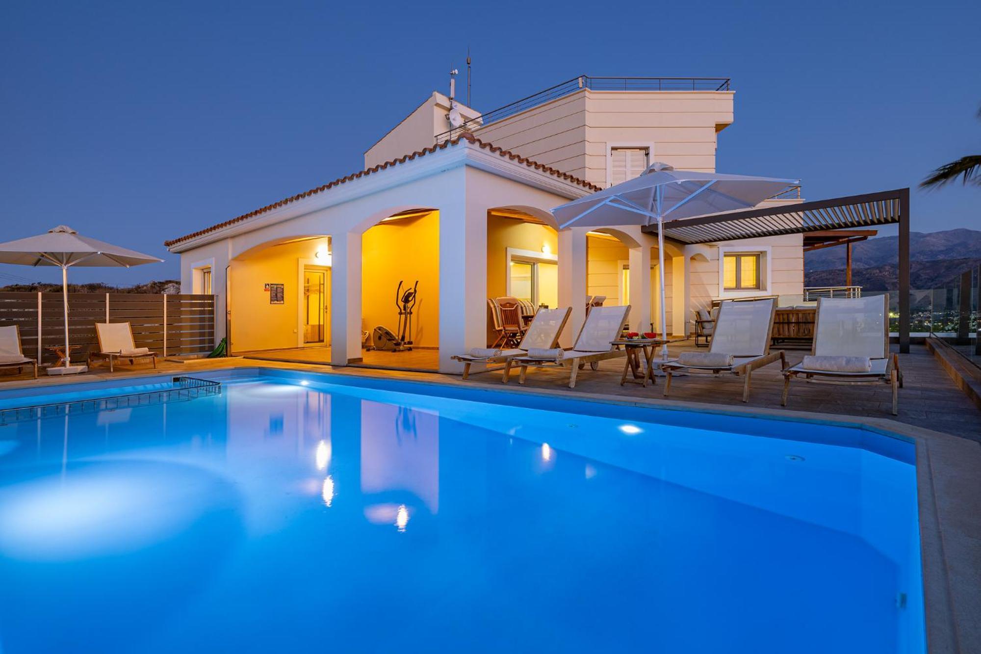 Karmilos Hill Villa Chania  Exterior foto