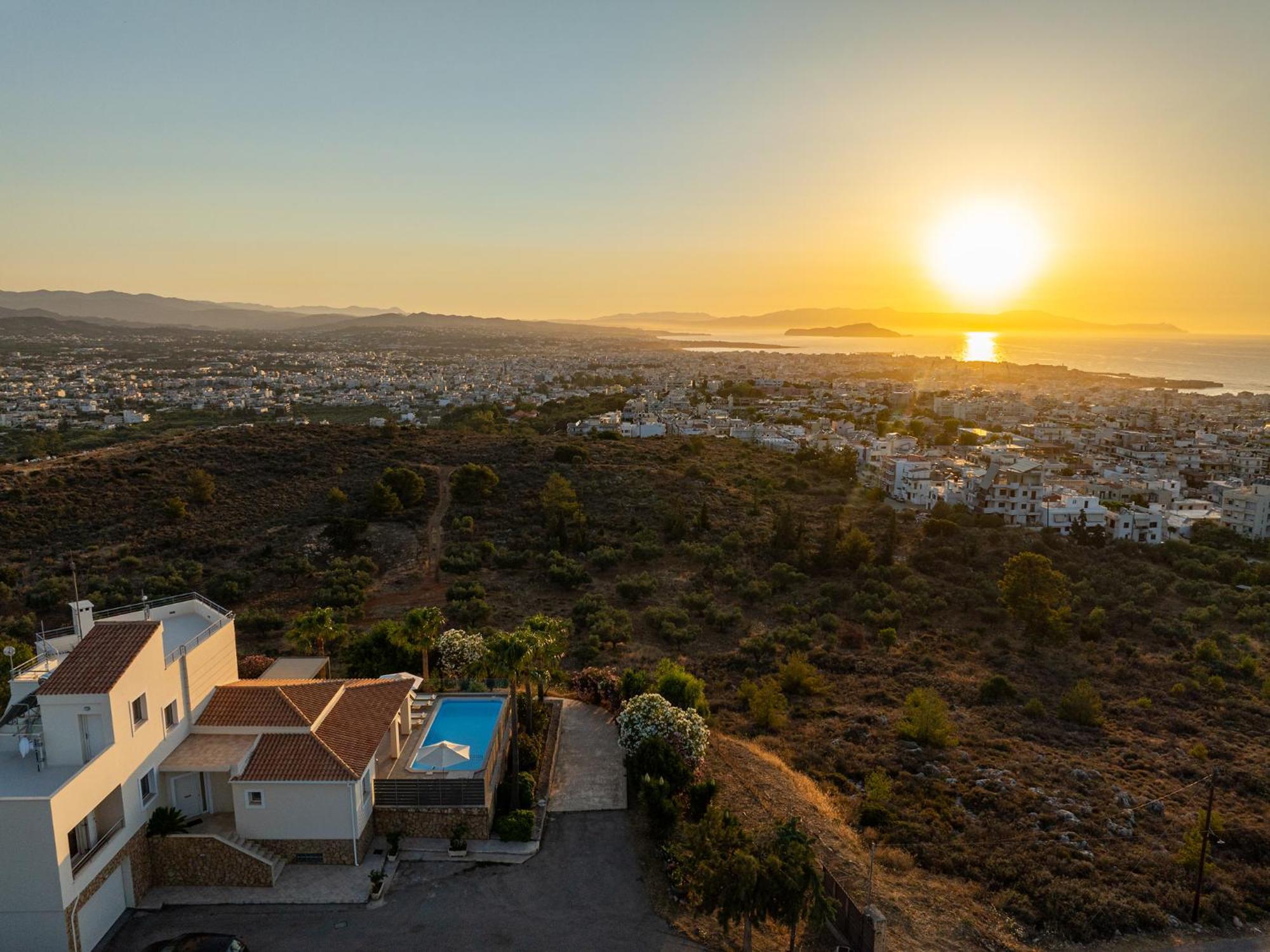 Karmilos Hill Villa Chania  Exterior foto