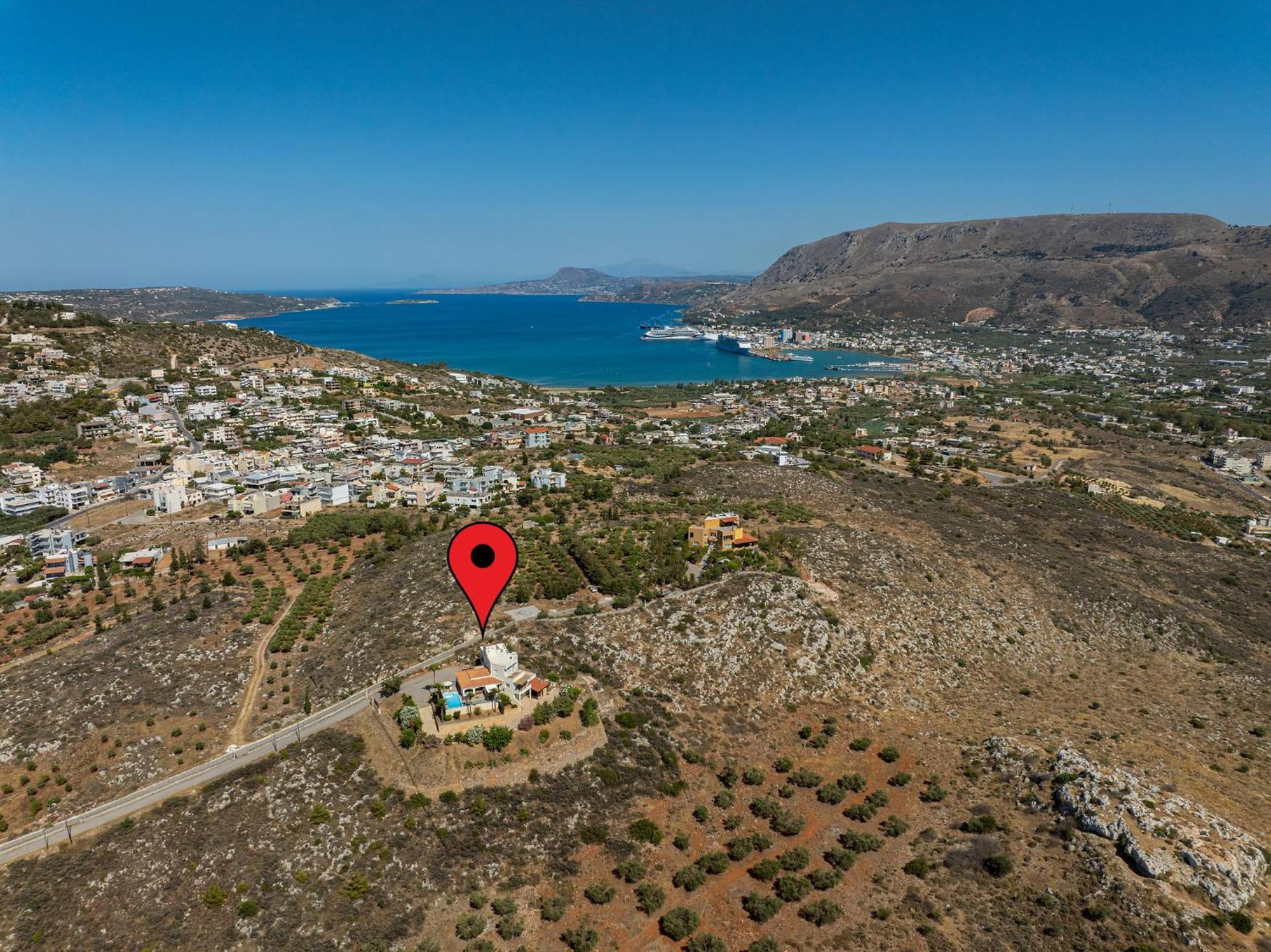 Karmilos Hill Villa Chania  Exterior foto
