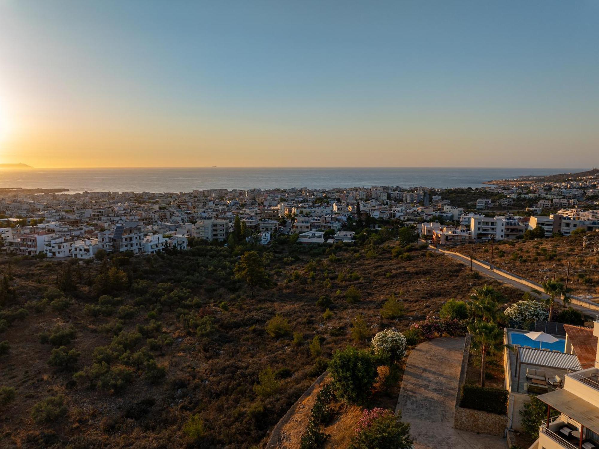 Karmilos Hill Villa Chania  Exterior foto
