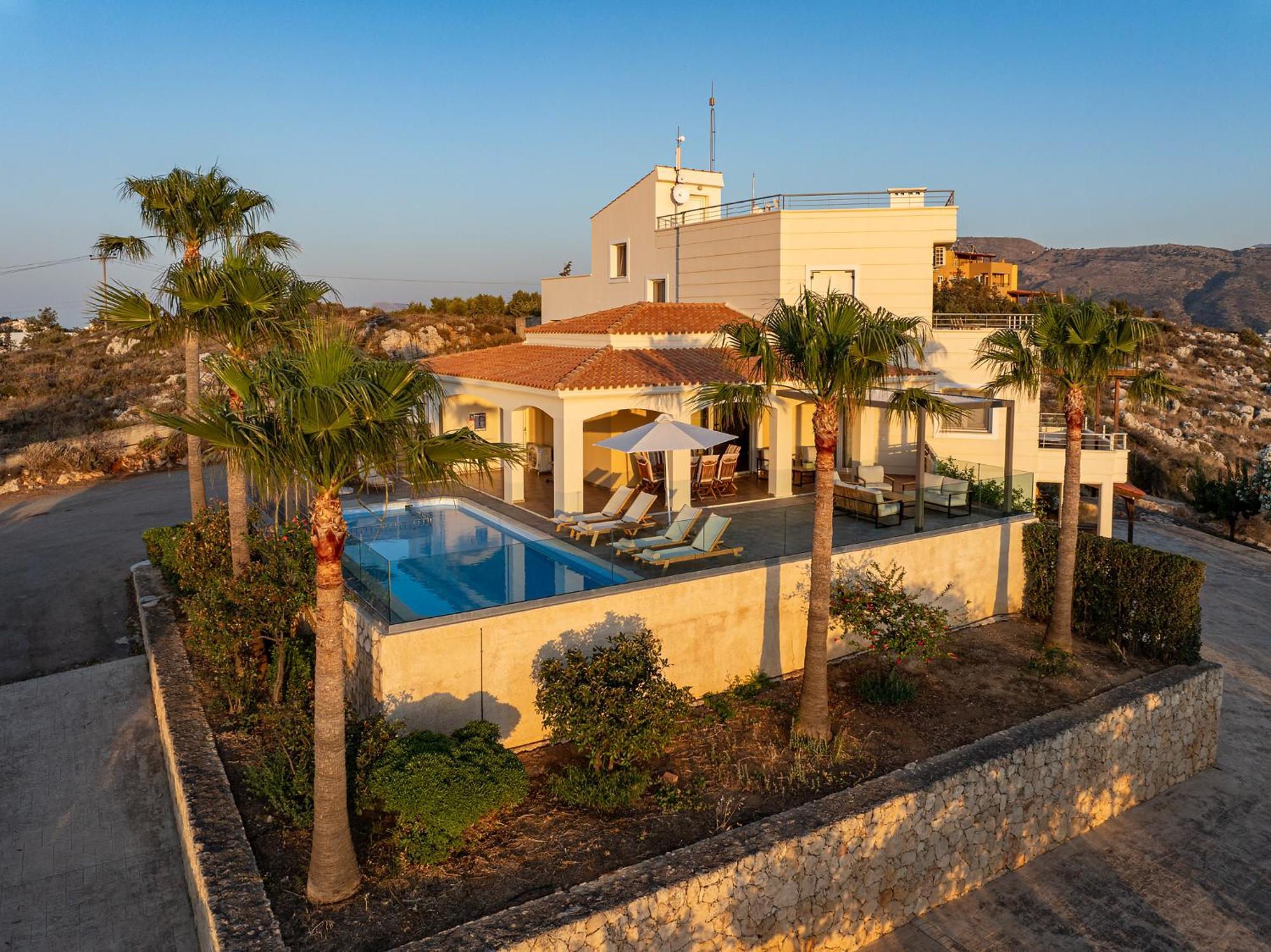 Karmilos Hill Villa Chania  Exterior foto