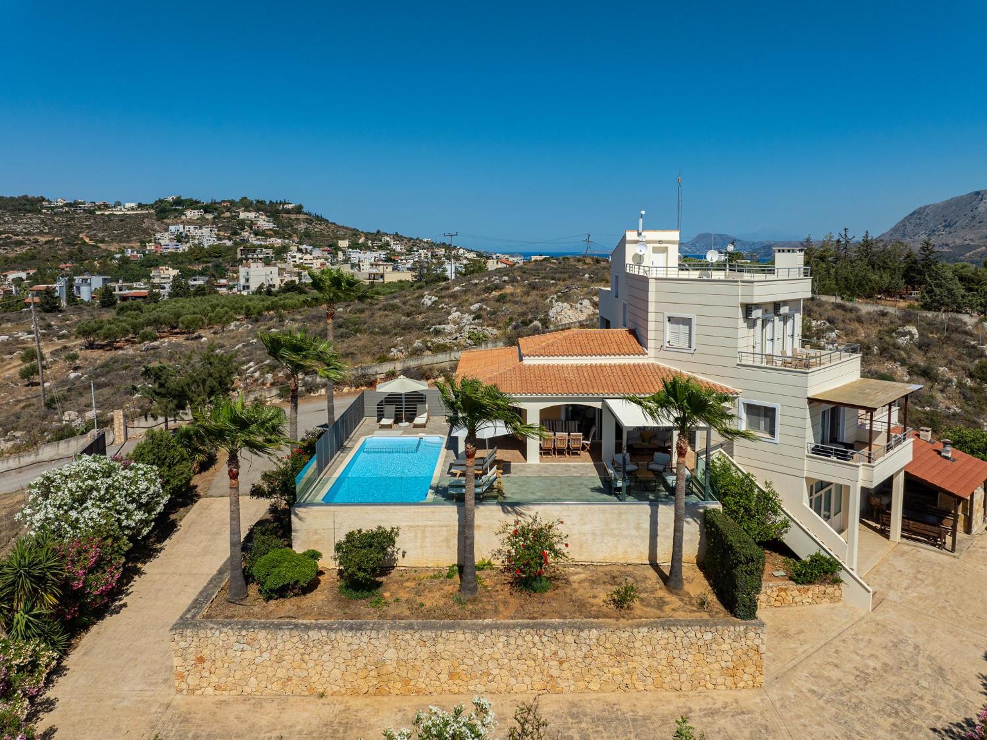 Karmilos Hill Villa Chania  Exterior foto
